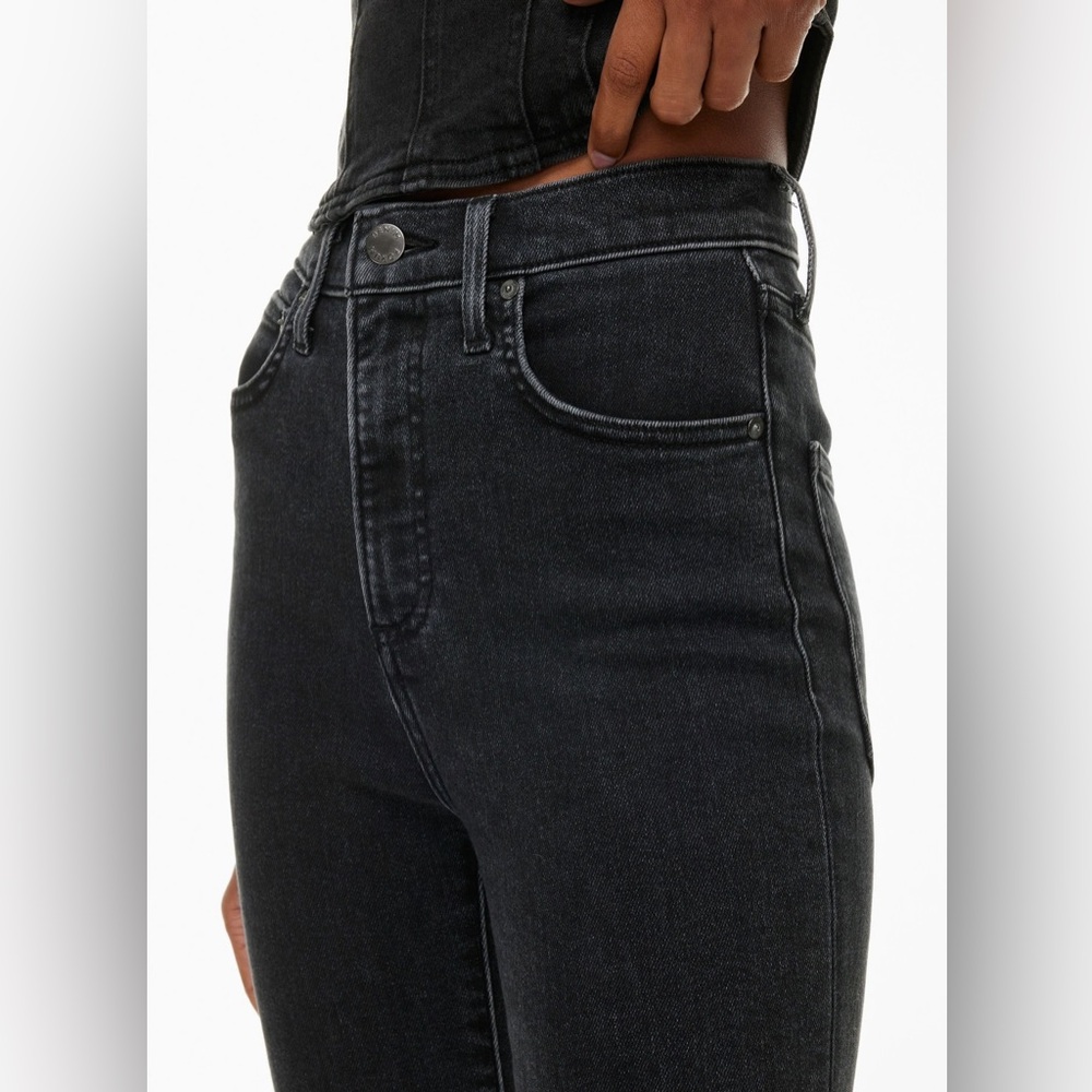 Denim Forum High Rise Black Jeans